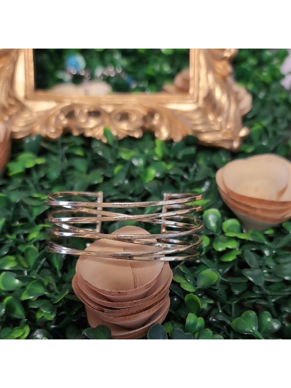 Shiney Sugar fix Multi strand Cuff Bracelet - Picture 2 of 6